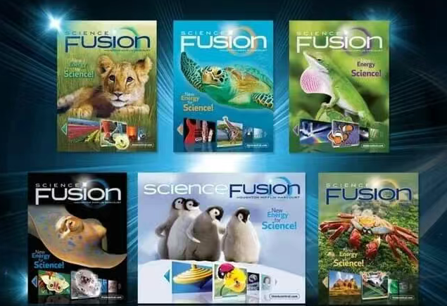 美国哈考特原版科学教材《Science Fusion》GK至G8全套资源 (含学生书+教师书+有声读物)-
